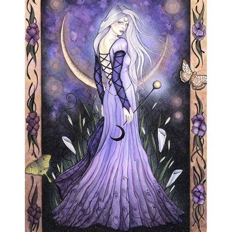 Maiden Moon Fairy Fantasy Art By Jessica Galbreth