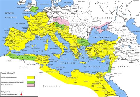 The Roman Empire Under Claudius The Third Emperor Of Rome 14 37 Ce