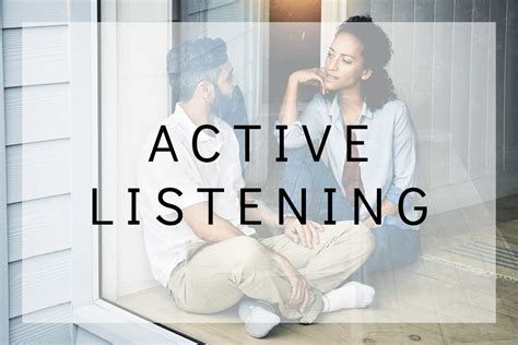 Active Listening Reflective Listening Open Avenue Therapy Chicago
