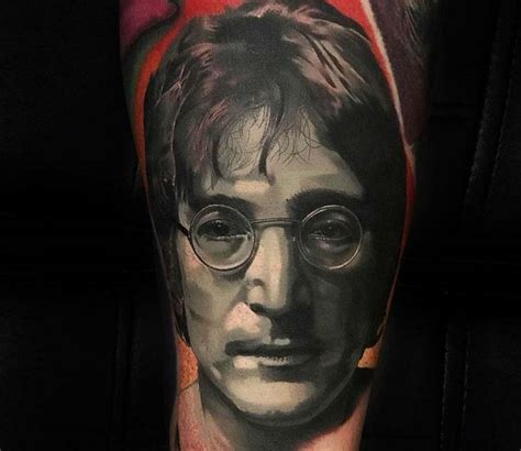 John Lennon Tattoo By Luke Naylor Post 23651