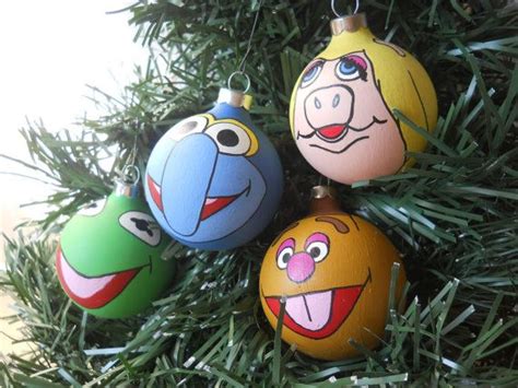 The Muppets Hand Painted Ornament Set Of Four By Gingerpots 3400