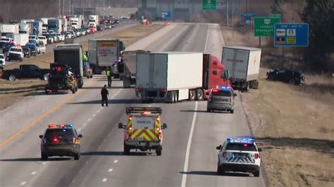 State Trooper Seriously Injured After Crash On I 71 Near Columbus