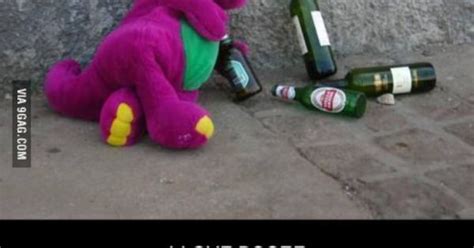 Drunk Barney Song I Love Booze Booze Loves Me Holy Shit I Have To
