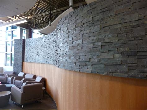 Installing Faux Stone Panels On A Curved Wall