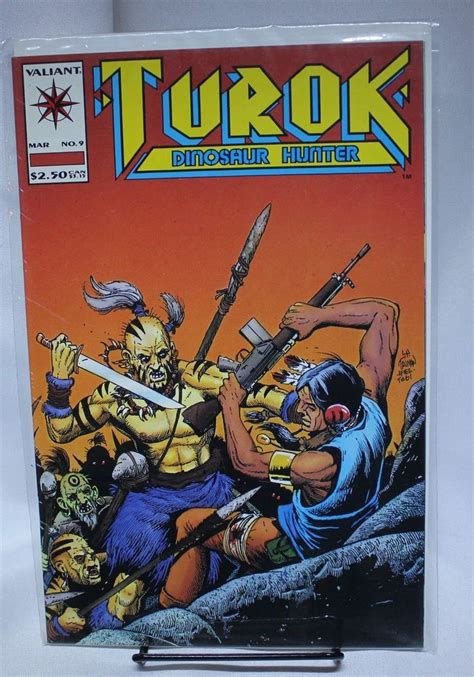 Turok Dinosaur Hunter Mar No Comic Book Valiant Ebay Comic Books