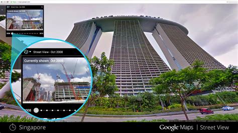 Street view is a part of both google maps and google earth, and it allows users to view the panoramic stitched images of streets. Google Maps Street Views Adds Seven Years Of Historical Images