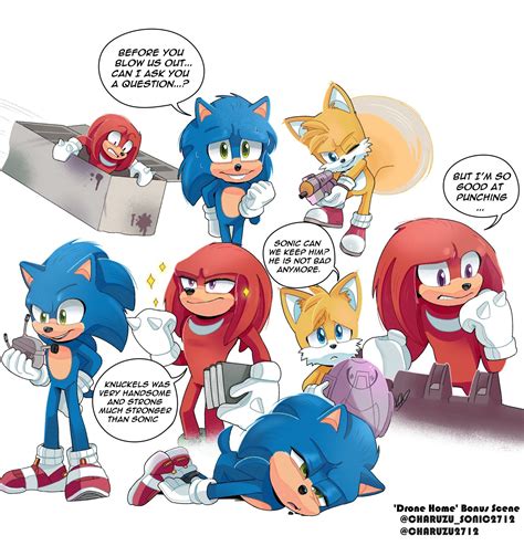 🎄🥟charuzu271🥟🎄 On Twitter In 2022 Sonic The Movie Sonic Fan Art
