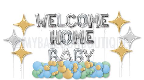 Maxi Bouquet Welcome Home Baby Balloon Boutique
