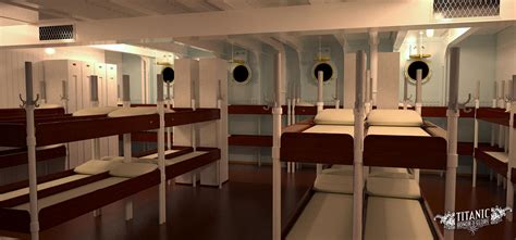 A Crew Dormitory Or Glory Hole Aboard Titanic By Titanichonorandglory