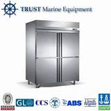 Commercial Stainless Steel Refrigerator Freezer