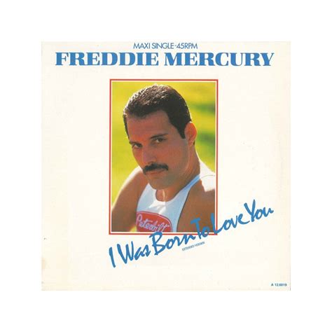 Mercury ‎freddie I Was Born To Love You Extended Version1985 Cbs