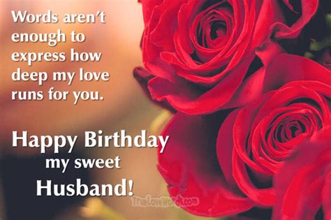 45 Birthday Wishes For Husband True Love Words