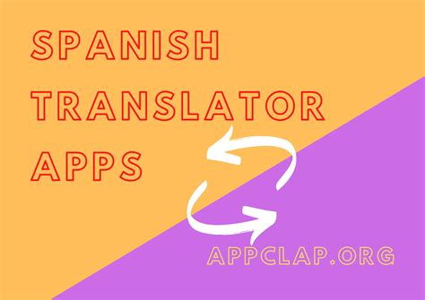 Spanish Translator Apps Spanish English Translator Apps