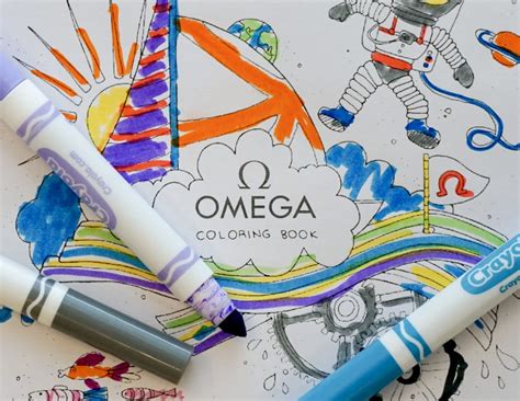 Omega Releases a Free Downloadable Coloring Book | Two Broke Watch Snobs