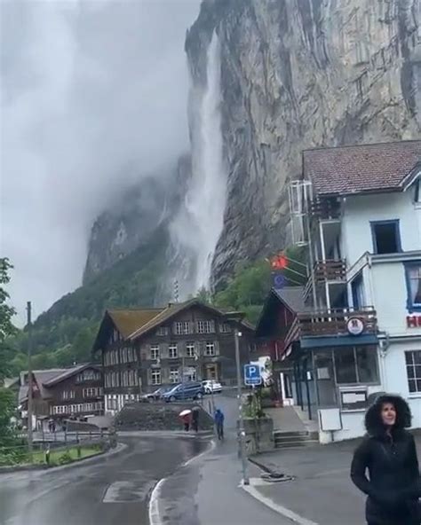 The Beautiful Valley Of The 72 Waterfalls 💦 Lauterbrunnen Switzerland