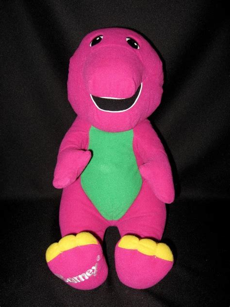 Vintage Talking Barney Plush Purple Dinosaur 1996 Playskool Interactive