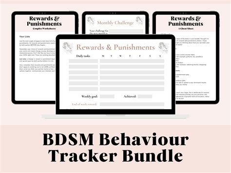 Bdsm Chore Chart Bdsm And Fetish Bdsm Behaviour Tracker Etsy