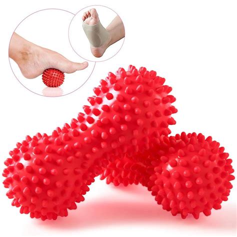 China Spiky Ball Peanut Massager Ball Set For Deep Tissue Reflexology Factory And Manufacturers