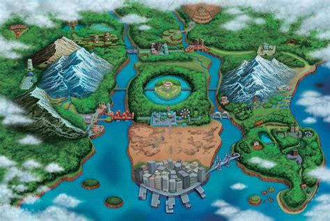 Unova Region Town City And Place Location Fact Pokemon Basic Forums