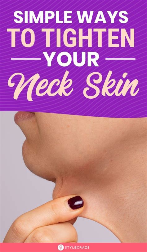 How To Tighten Your Neck Skin Naturally In 2021 Tighten Neck Skin