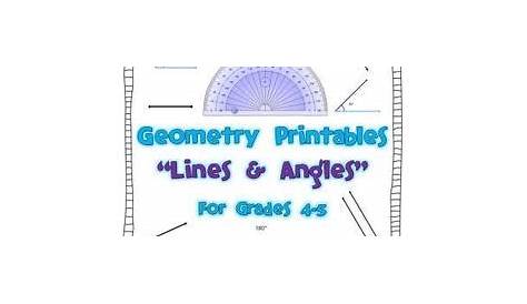 geometry line worksheet