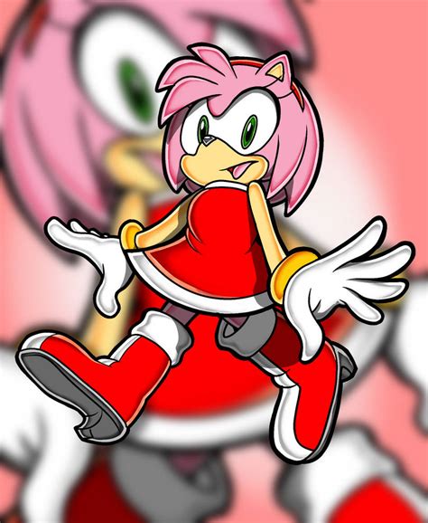 Amy Rose Sonic Adventure 2 Art Project By Jam3rson On Deviantart