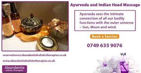 Bodily Functions Indian Head Ayurvedic Massage Therapy Healing Massage Therapy