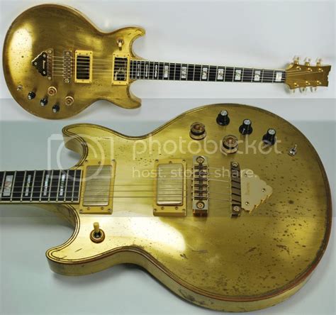Guitar Blog One Off 1970s Ibanez Artist Made From Solid Brass Is Quite