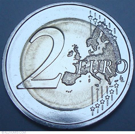 2 Euro 2015 D 30th Anniversary European Union Flag 2 Euro