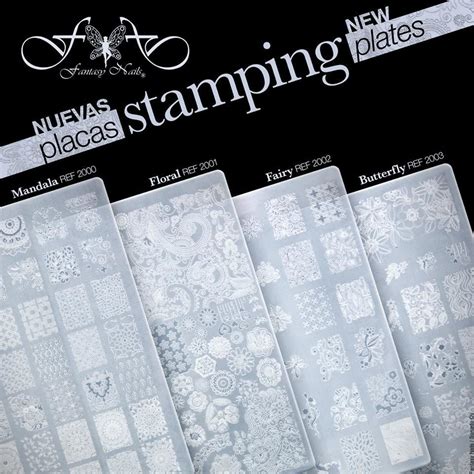 Stamping Plate Xl Nailart Fantasy Nails