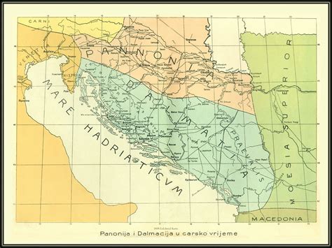 3608 Exlibris2 Karta Panonija I Dalmacija U Carsko Vrijeme Flickr