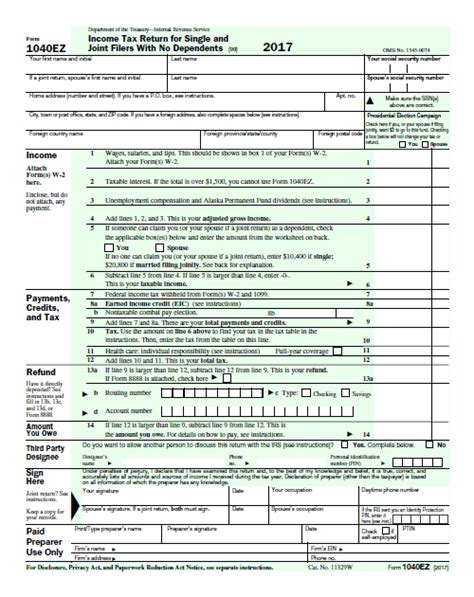2017 Eic Tax Table Pdf Awesome Home