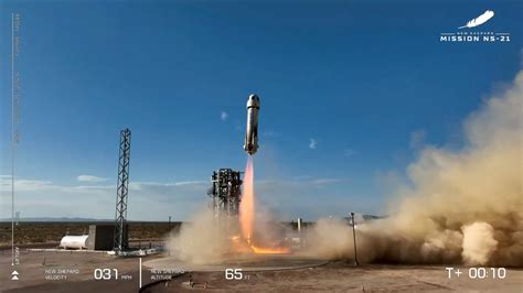Bezos Blue Origin Completes Fifth Crewed Flight Launch Reuters