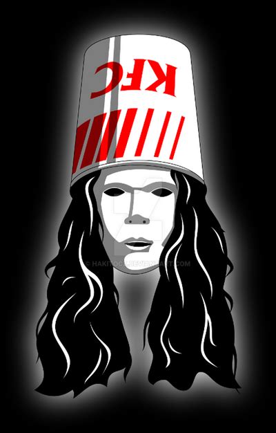 Buckethead Black And White Backlit Lq By Hakitocz On Deviantart