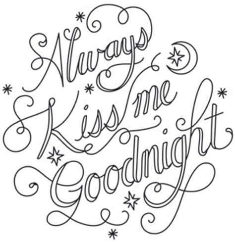 Are you searching for love kiss png images or vector? Always Kiss Me Goodnight | Urban Threads: Unique and ...