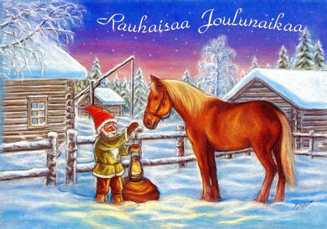 Rauhaisaa Joulunaikaa Peaceful Christmas Time Whats A Finnish