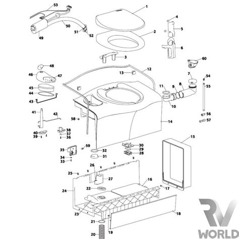 Thetford Cassette Toilet Wiring Diagram Wiring Draw And Schematic