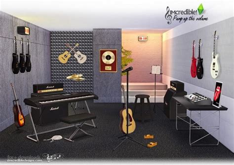 Pump Up The Volume Music Goodies At Simcredible Designs 4 Sims 4 Updates