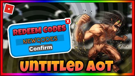 All New Untitled Attack On Titan Codes Roblox New Update Codes