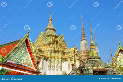 Ancient Pagoda Wat Arun Temple Bangkok Thailand Stock Image Image
