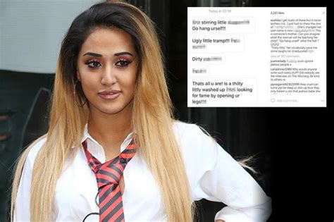 Geordie Shore Star Zahida Allen Outs Hateful Troll Who Called Her A