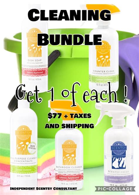 Cleaning Bundle Bathroom Cleaner Cleaning Scentsy