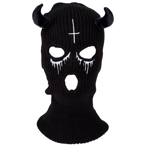 Bloody Hell Embroidered Balaclava Ski Mask Inked Shop