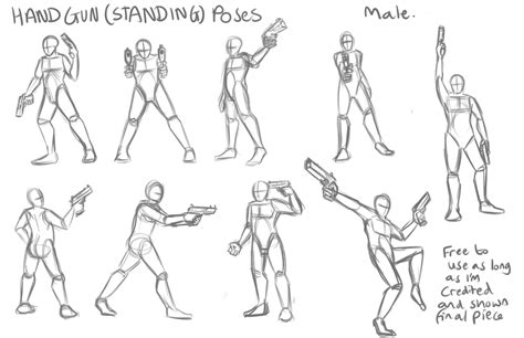 Drawing Gun Pose Reference