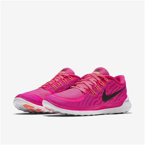 Nike Womens Free 50 Running Shoes Pink