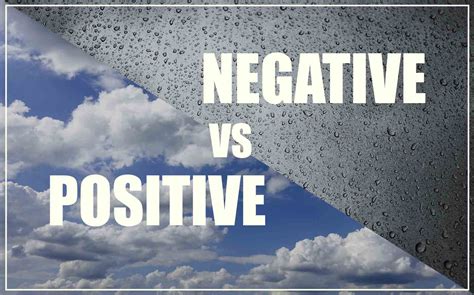 Positive Attitude Vs Negative Attitude Mdonisco