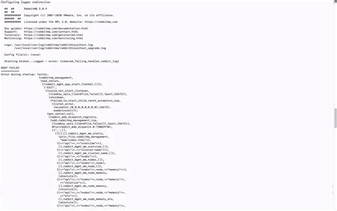 In mac os, it is easy to install rabbitmq using homebrew: RabbitMQ Boot failed. Getting logger error - Stack Overflow