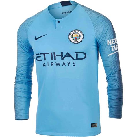Nike Manchester City Home Ls Jersey 2018 19 Soccerpro