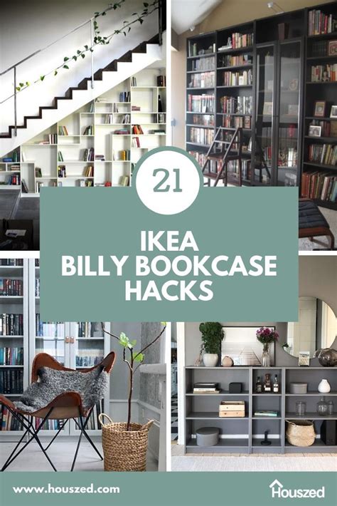 20 Unique Ikea Billy Bookcase Hacks Artofit