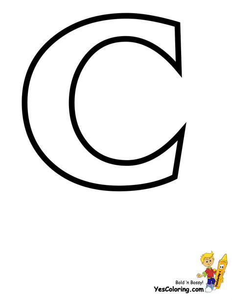 Beginning letter coloring, small sentence to read and. Standard Letter Printables | Free | Alphabet Coloring Page ...